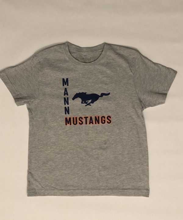 The Mann School Kid's Mustangs Tee